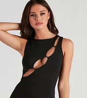 Piece Of Sultry Cutout Jumpsuit