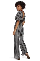 Get It Right Stripes Jumpsuit