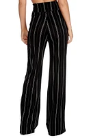 High Waist Striped Pants