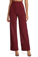 Corduroy High Waist Wide Leg Pants