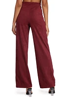 Corduroy High Waist Wide Leg Pants