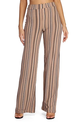 Straighten Up Striped Pants