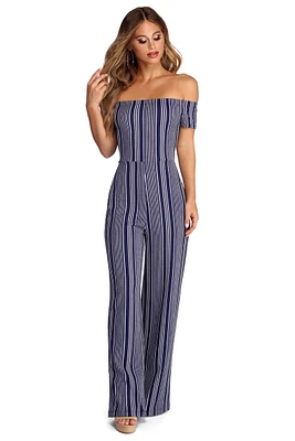 Summer Stripes Jumpsuit