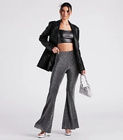 At The Disco Glitter Flare Pants