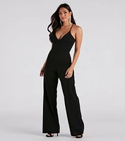 Classic Chic Moment Lace Back Jumpsuit