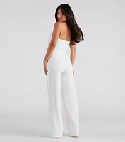 Such A Chic Vibe Strapless Jumpsuit