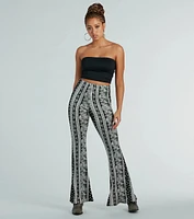 Free Spirit Chick High-Rise Boho Flare Pants