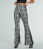 Free Spirit Chick High-Rise Boho Flare Pants