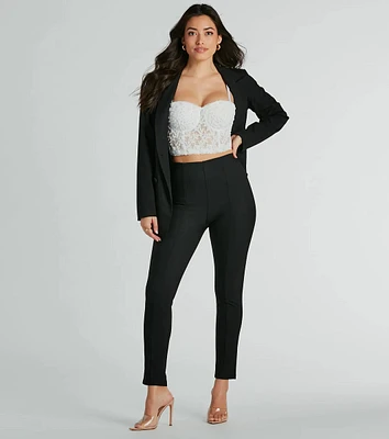 Elevated Style High Waist Knit Leggings