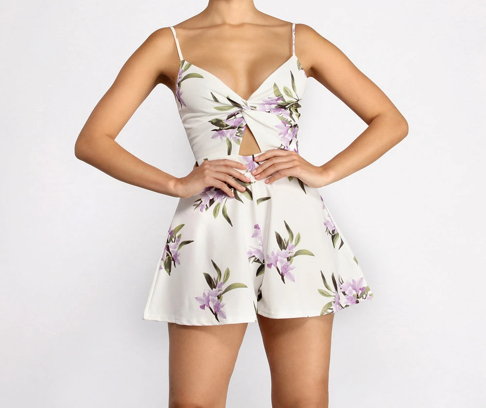 Summer Fling Floral Romper