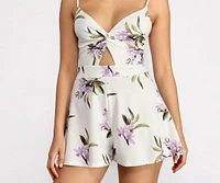 Summer Fling Floral Romper