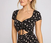 Bloom With Style Ditsy Floral Romper