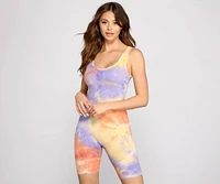 Bold Babe Tie-Dye Romper