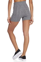 Cozy Cable Knit Shorts