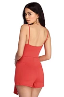 Hot Wrap Romper