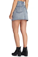 Distressed Diva Jean Mini Skirt