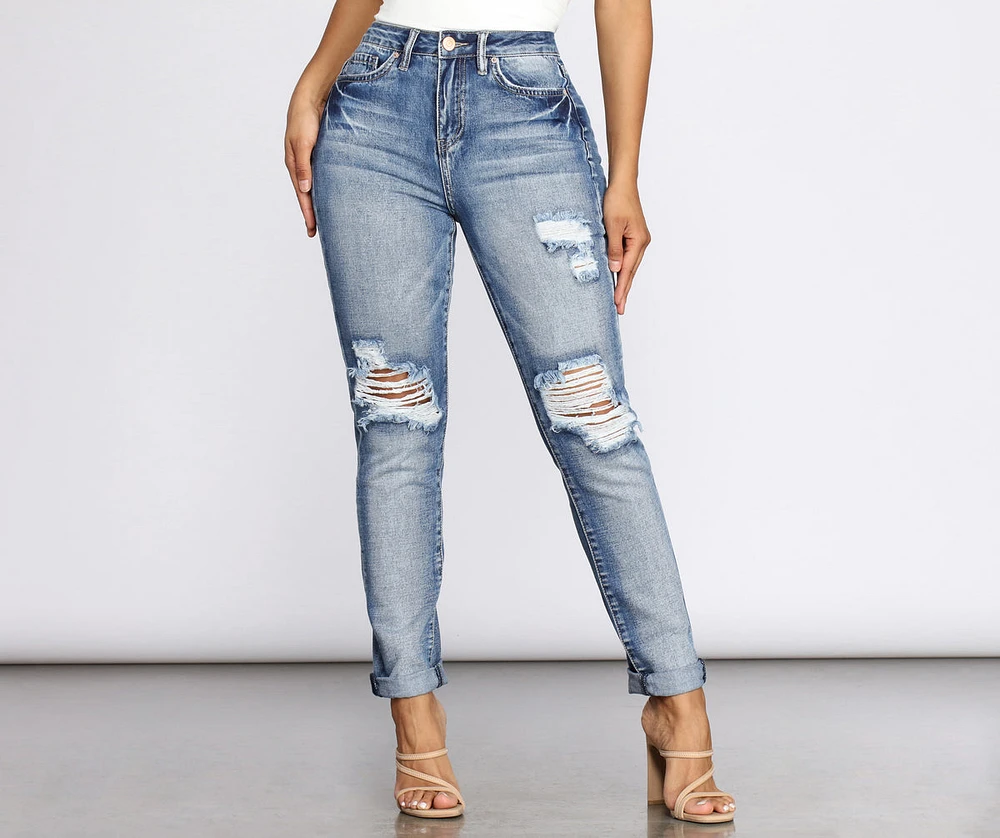 On The Rise Skinny Jeans