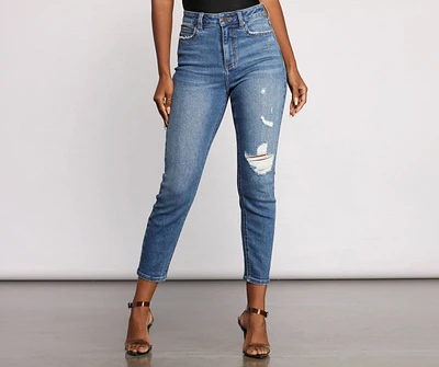 Stun and Strut High Rise Skinny Jeans