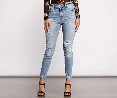 The Next Level High Rise Skinny Jeans