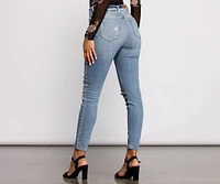 The Next Level High Rise Skinny Jeans