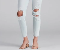 High-Rise Chic Style Skinny Jeans