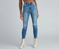 Trendy Everyday High-Rise Skinny Jeans