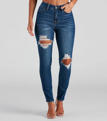 Taylor High-Rise Skinny Ankle Jeans by Windsor Denim