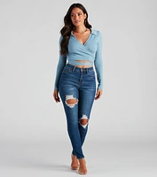 Taylor High-Rise Skinny Ankle Jeans by Windsor Denim