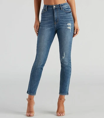 Taylor High Rise Skinny Ankle Jeans By Windsor Denim