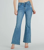 Bri High Waist Flare Jeans by Windsor Denim