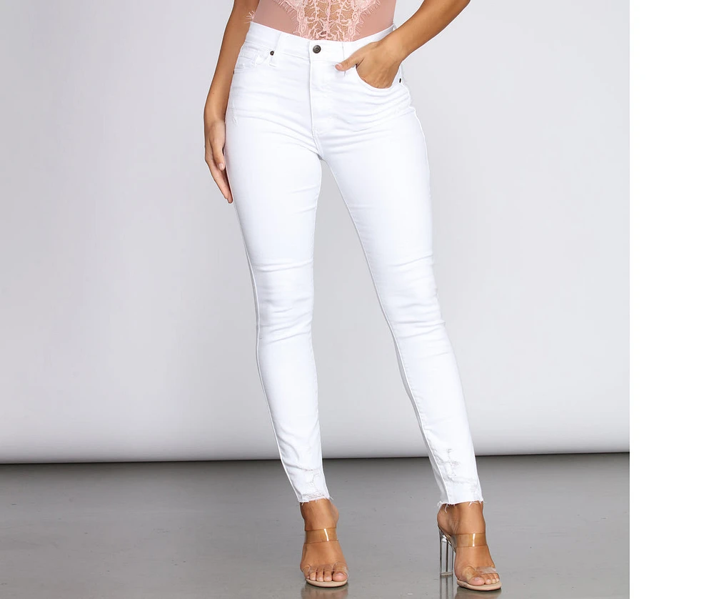 Heart Breaker High Waist Skinny Jeans