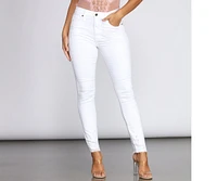 Heart Breaker High Waist Skinny Jeans