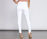 Heart Breaker High Waist Skinny Jeans