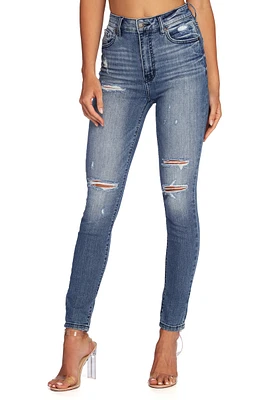 High Rise Diva Skinny Jeans