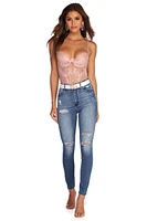 High Rise Diva Skinny Jeans