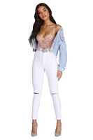 Must Have High Rise Skinny Jeans