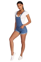 Girl Next Door Cuffed Overalls