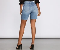 Bermuda Babe High Rise Shorts