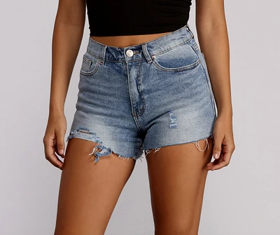 Chill Out High Waist Shorts