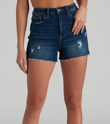 Remy High Rise Distressed Shorts By Windsor Denim