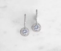 Premium Cubic Zirconia Drop Earrings