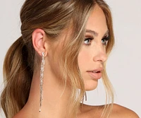 Sparkle And Delight Duster Earrings