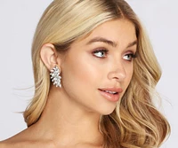 Marquise Stone Statement Earrings