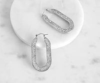 Trendsetter Oval Earrings