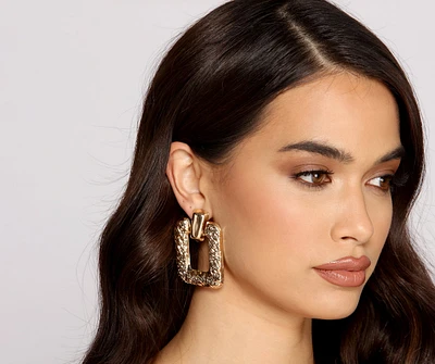 Glam Girl Statement Earrings