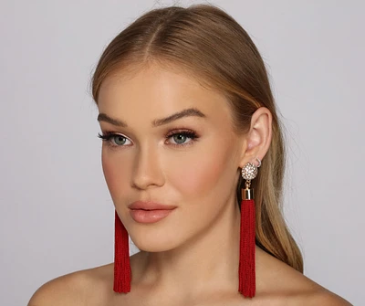 Boho Glam Tassel Earrings