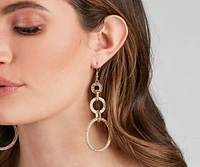 All The Glamour Statement Earrings