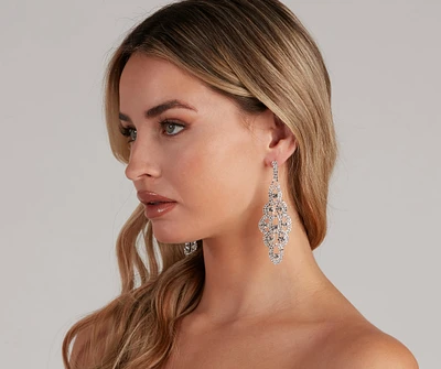 Edge Of Rhine Chandelier Earrings