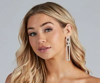 Dreamy Glam Rhinestone Earrings