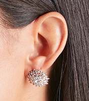 Glam Elements Cluster Stud Earrings